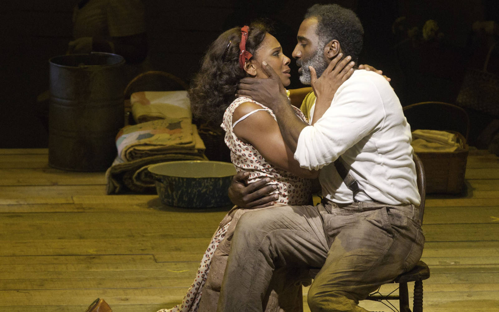 Audra McDonald and Norm Lewis. Photo by Michael J. Lutch
